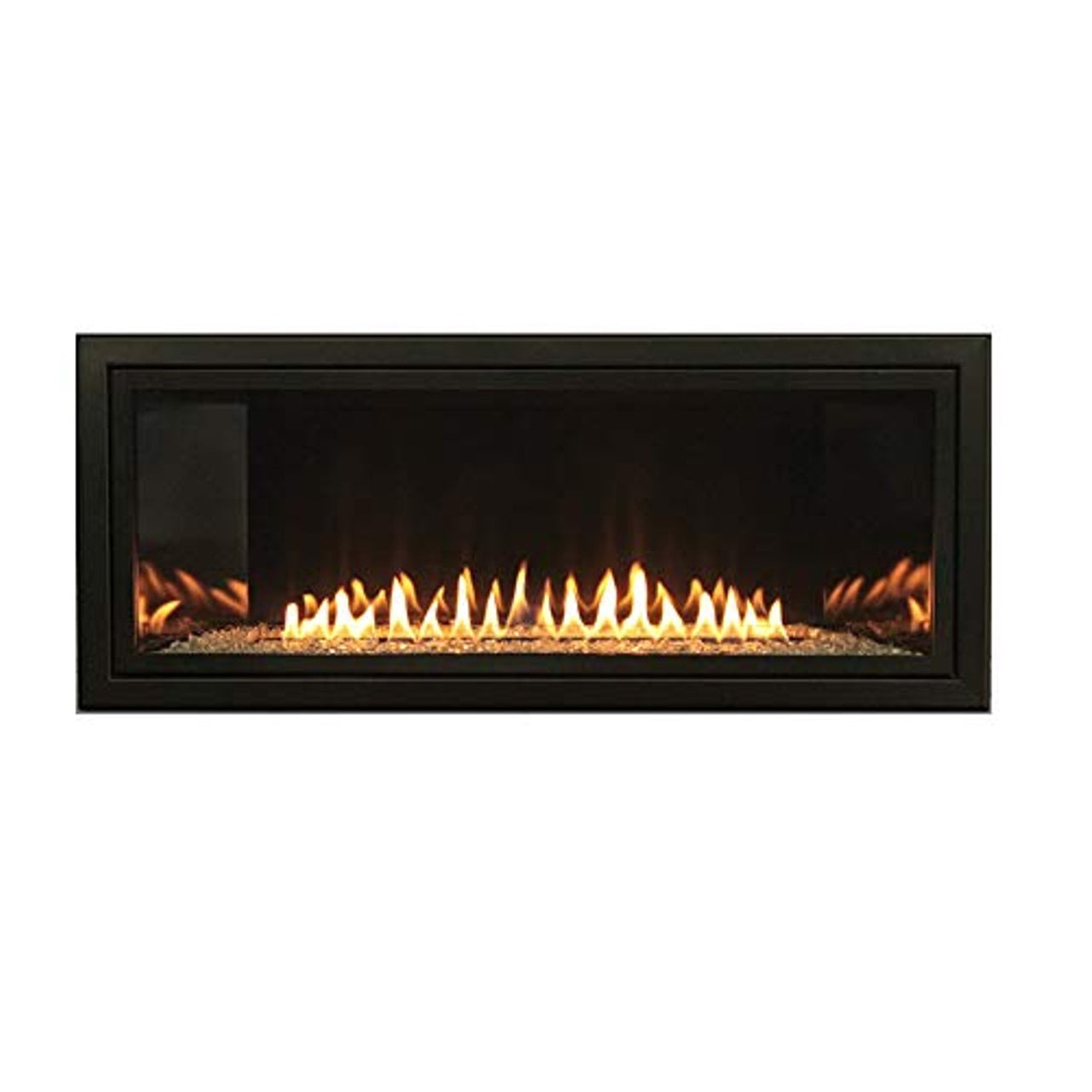 Empire Boulevard Intermittent Pilot with Thermostat Variable Remote Control Contemporary 36" Linear Vent-Free Fireplace - VFLB36FP90