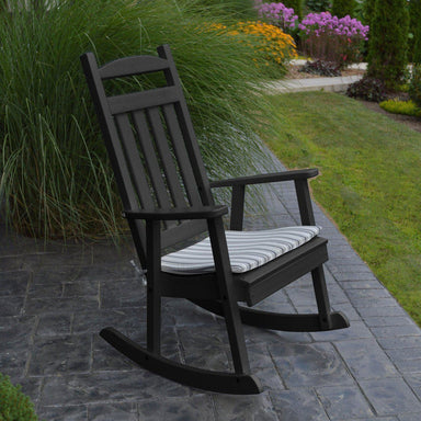 A&L Furniture Rocking Chair Black