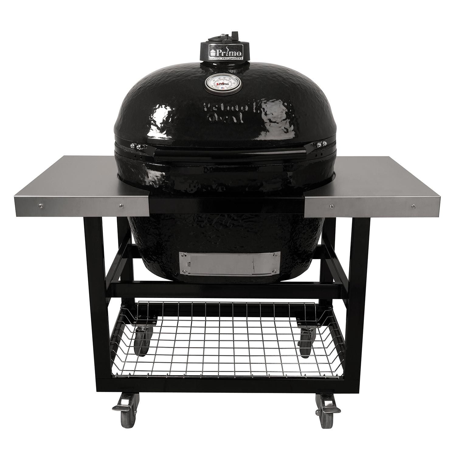 Primo Oval X-Large 400 Ceramic Kamado Grill With Cart