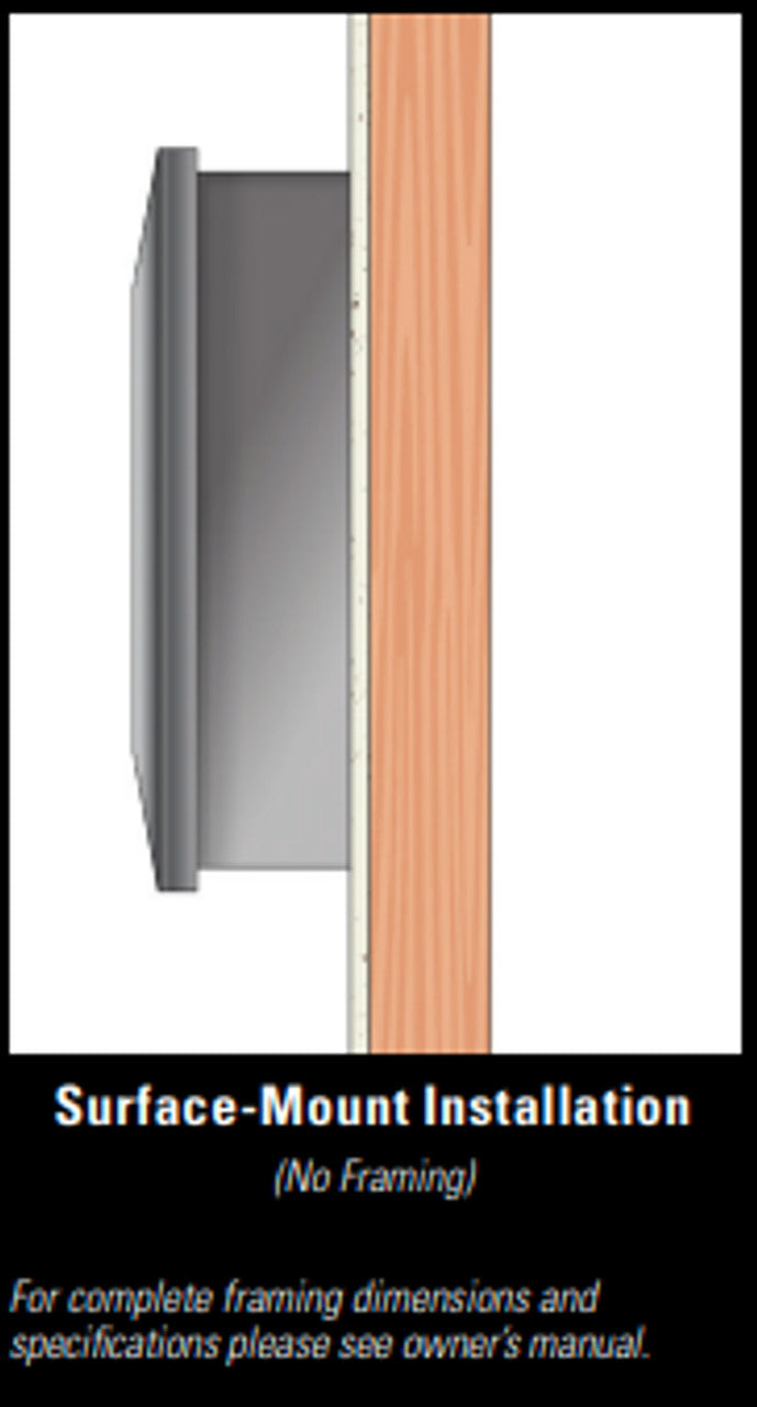 Empire Boulevard IP Vent-Free SlimLine Linear Fireplace, with Wall Switch (14,000 Btu) - VFSL30FP70