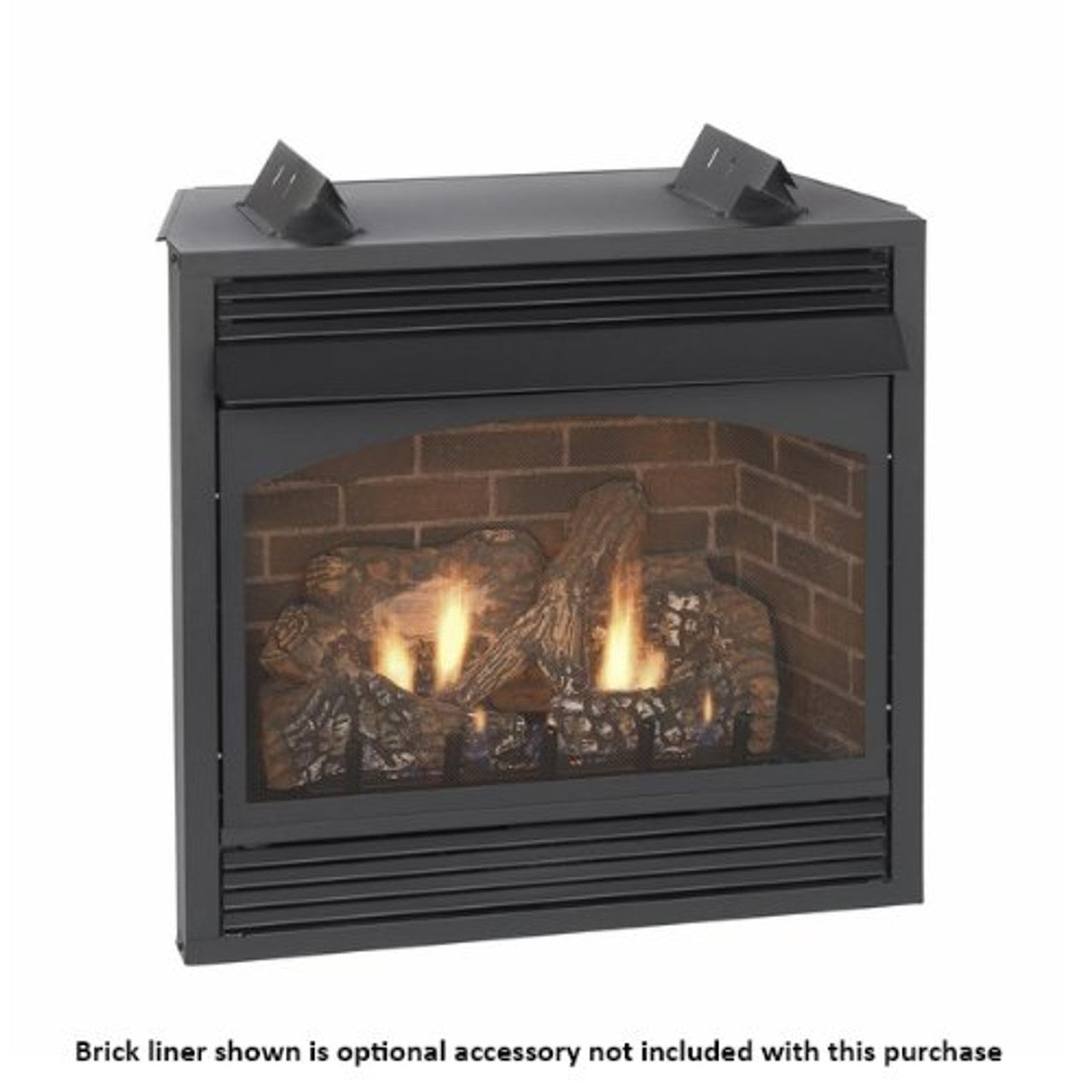 Empire Vent-Free Premium Fireplace 36-inch, Thermostat with Blower, 36,000 Btu (Req Log Set)