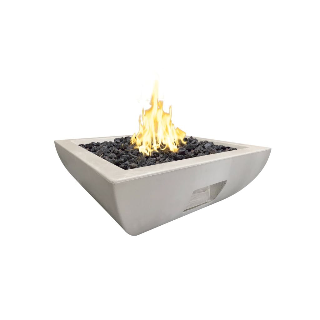 American Fyre Designs Bordeaux Square Gas Fire Bowl