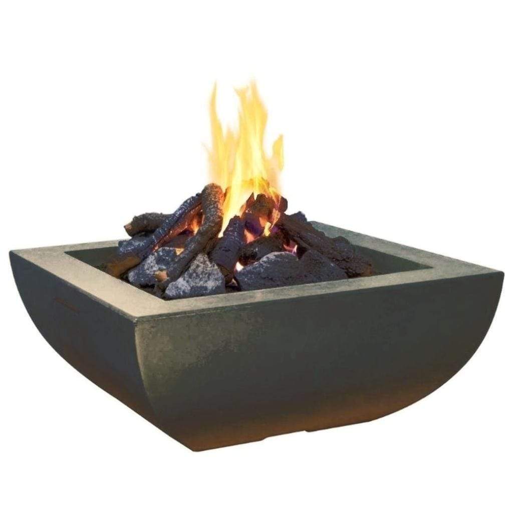 American Fyre Designs Bordeaux Square Gas Fire Bowl