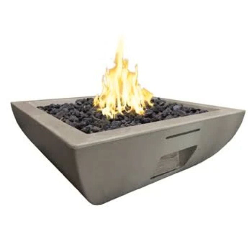 American Fyre Designs Bordeaux Square Gas Fire Bowl