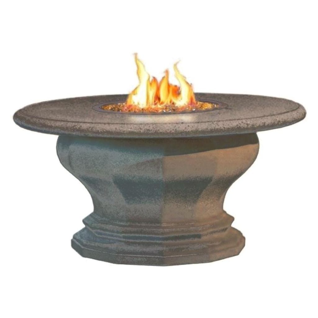 American Fyre Designs Inverted Round Gas Firetable