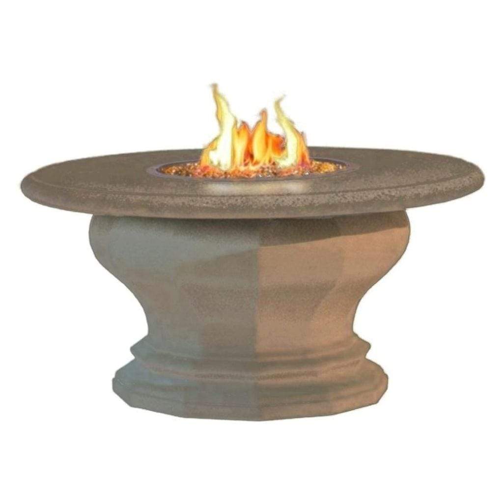 American Fyre Designs Inverted Round Gas Firetable