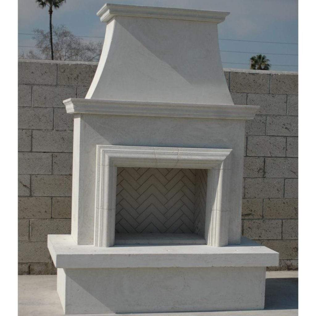 American Fyre Designs 67" Contractor's Model with Moulding Fireplace