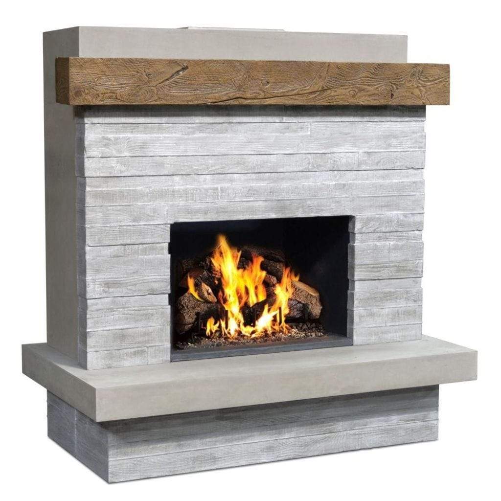 American Fyre Designs 68" Brooklyn Outdoor Fireplace