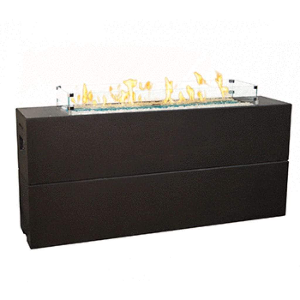 American Fyre Designs 72" Milan Tall Linear Gas Firetable