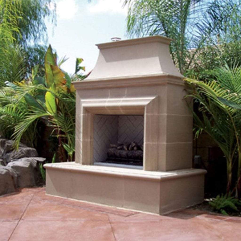 American Fyre Designs 76" Reduced Cordova Fireplace