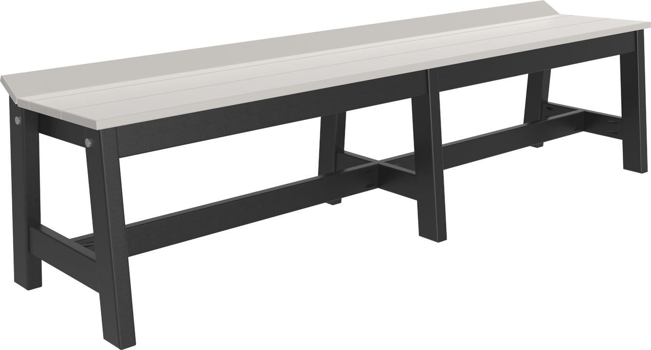 LuxCraft 72" Cafe Dining Bench