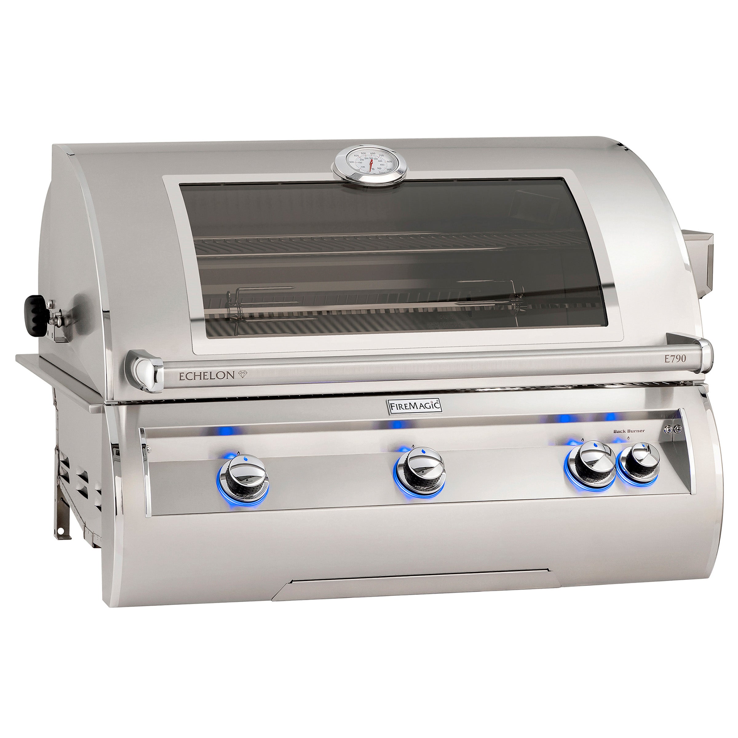 FireMagic Echelon Diamond E790i Built-In Grill with Analog Thermometer