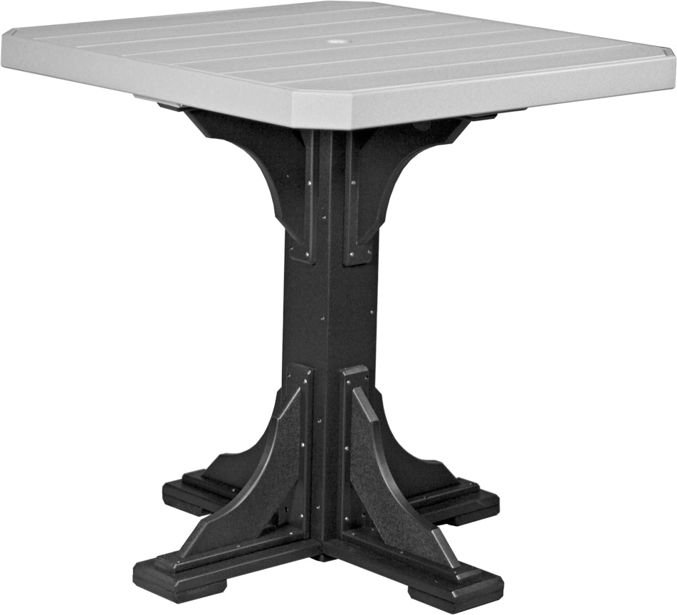 LuxCraft 41" Square Table - Bar Height