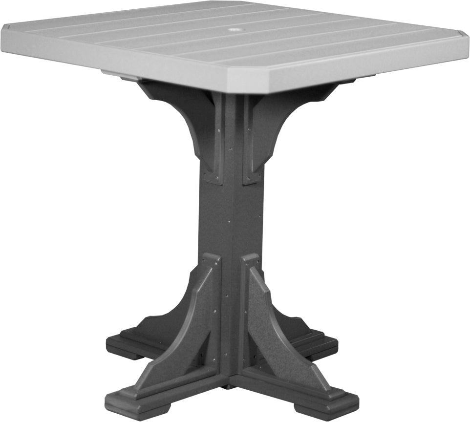 LuxCraft 41" Square Table - Bar Height