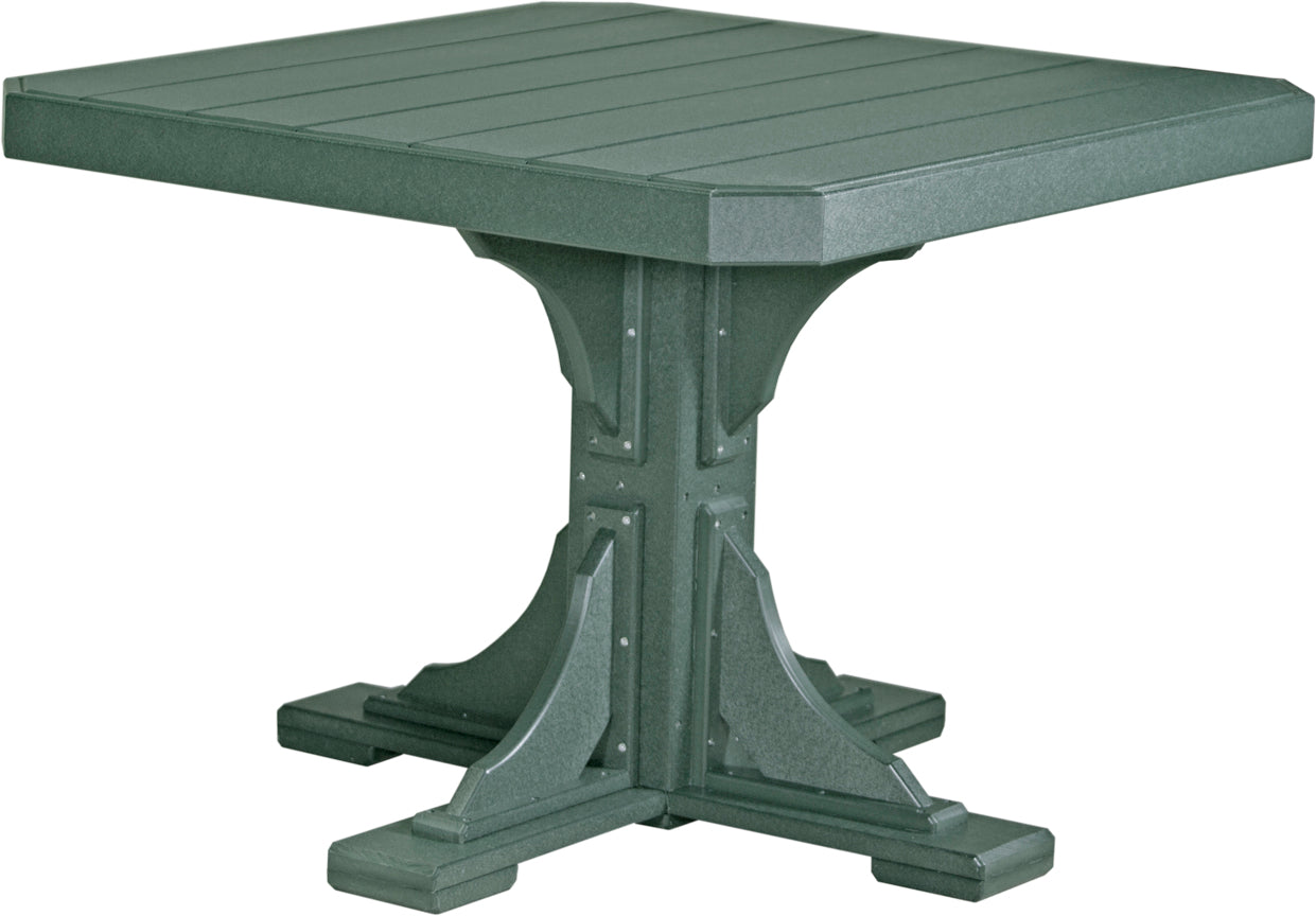 LuxCraft 41" Square Table - Dining Height