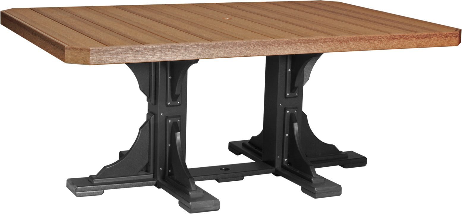 LuxCraft 4' x 6' Rectangular Table - Dining Height