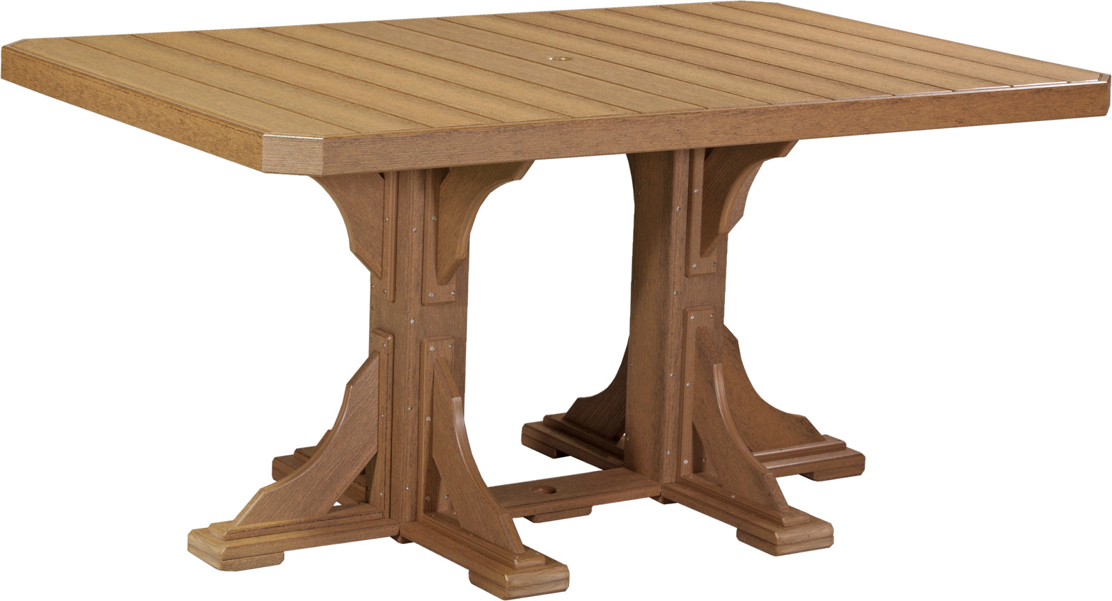 LuxCraft 4' x 6' Rectangular Table - Counter Height