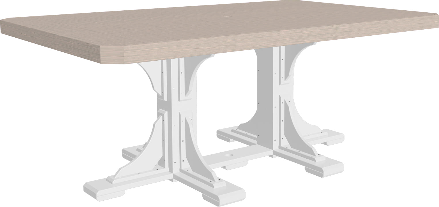 LuxCraft 4' x 6' Rectangular Table - Dining Height