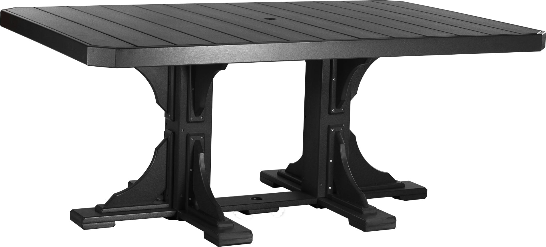 LuxCraft 4' x 6' Rectangular Table - Dining Height