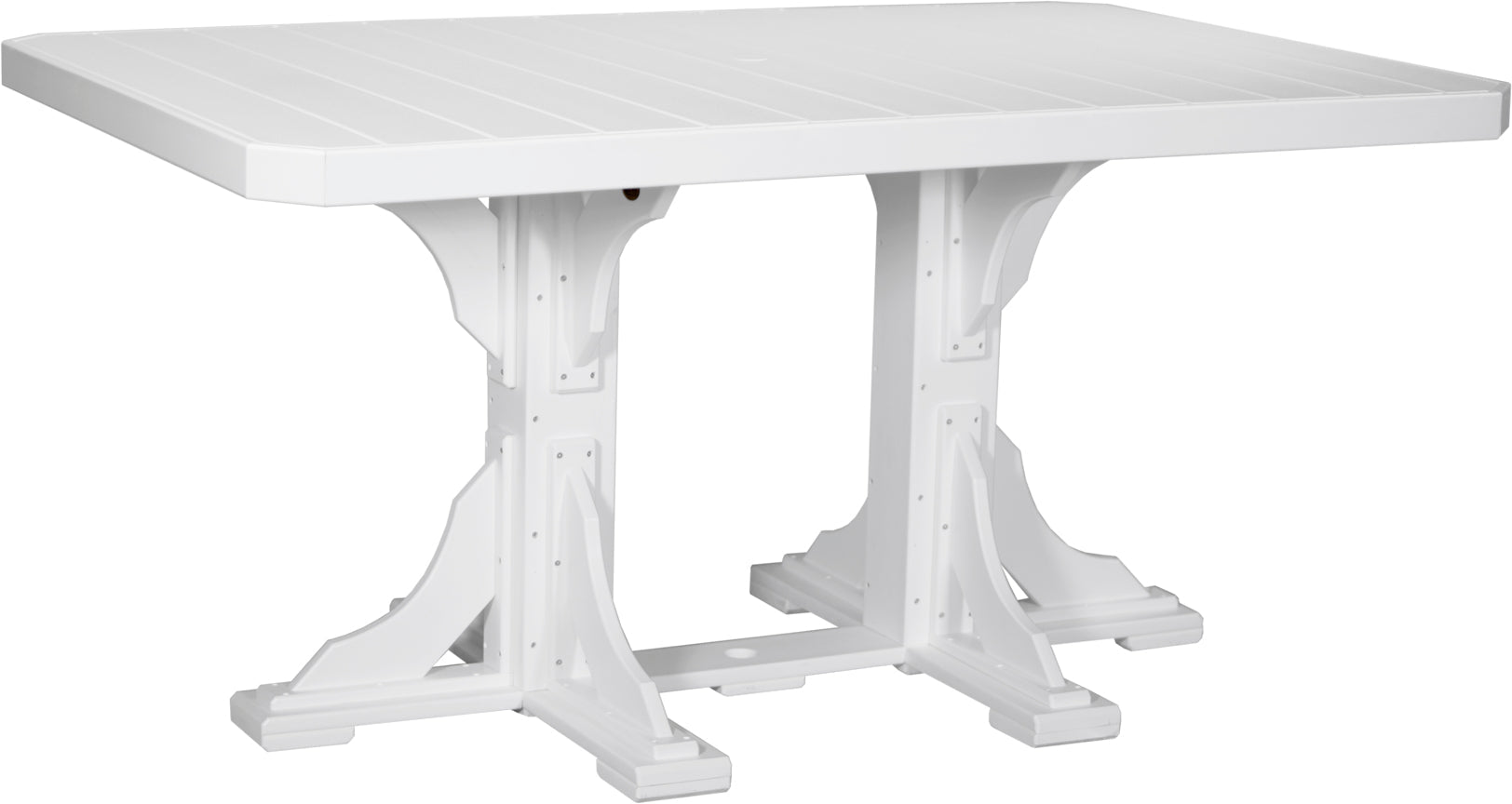 LuxCraft 4' x 6' Rectangular Table - Counter Height