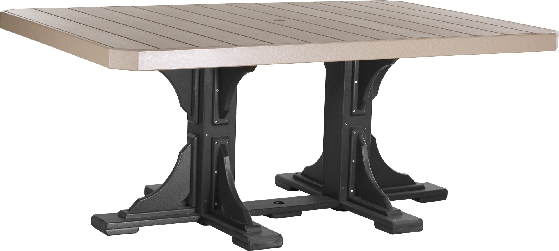 LuxCraft 4' x 6' Rectangular Table - Dining Height