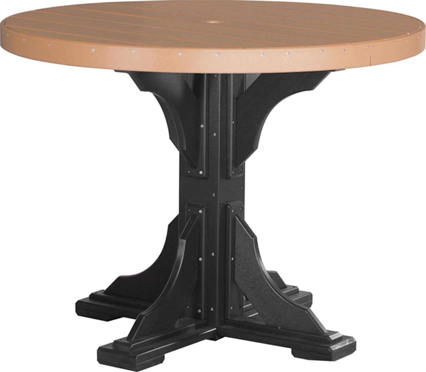 LuxCraft 4' Round Table - Counter Height