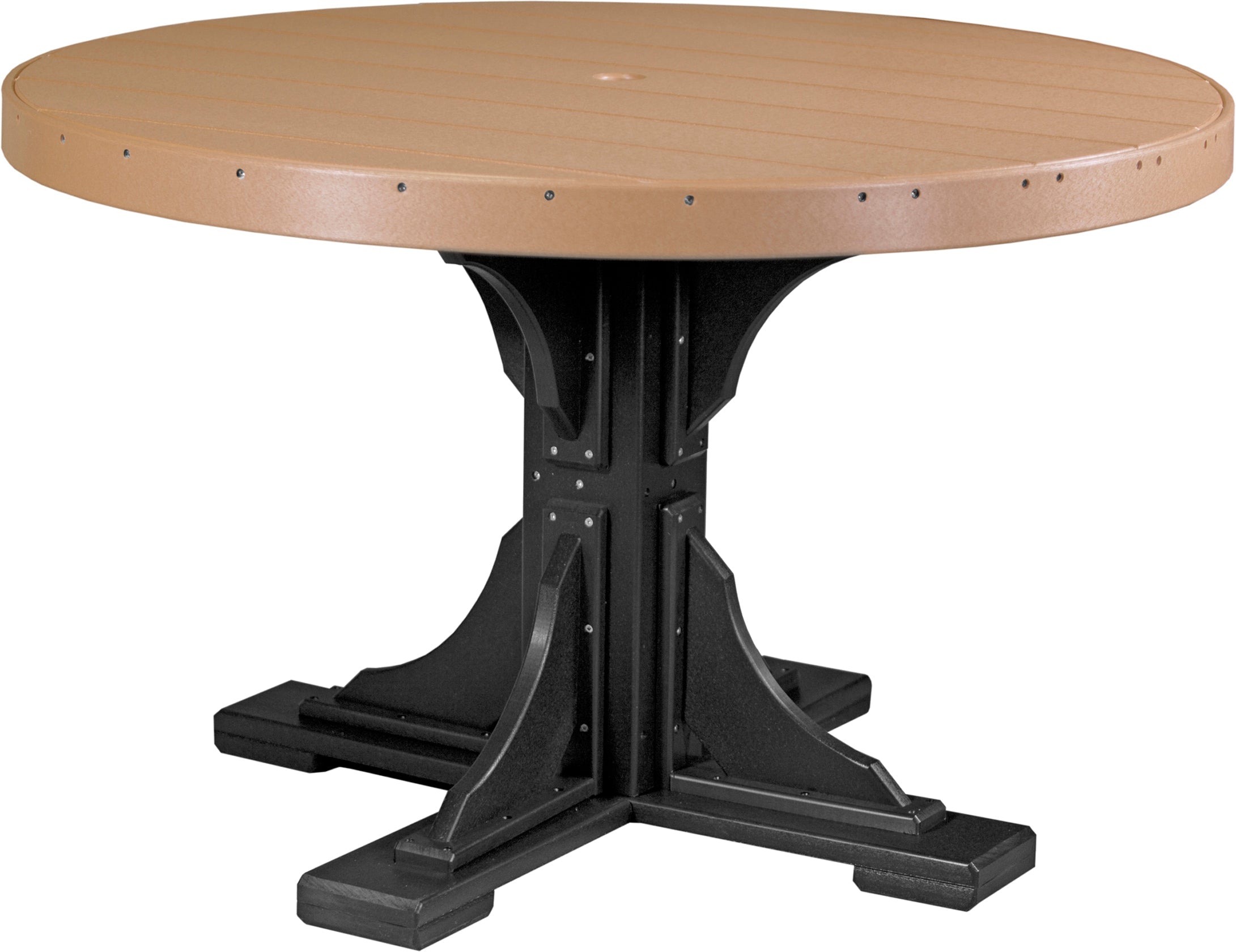 LuxCraft 4' Round Table - Dining Height