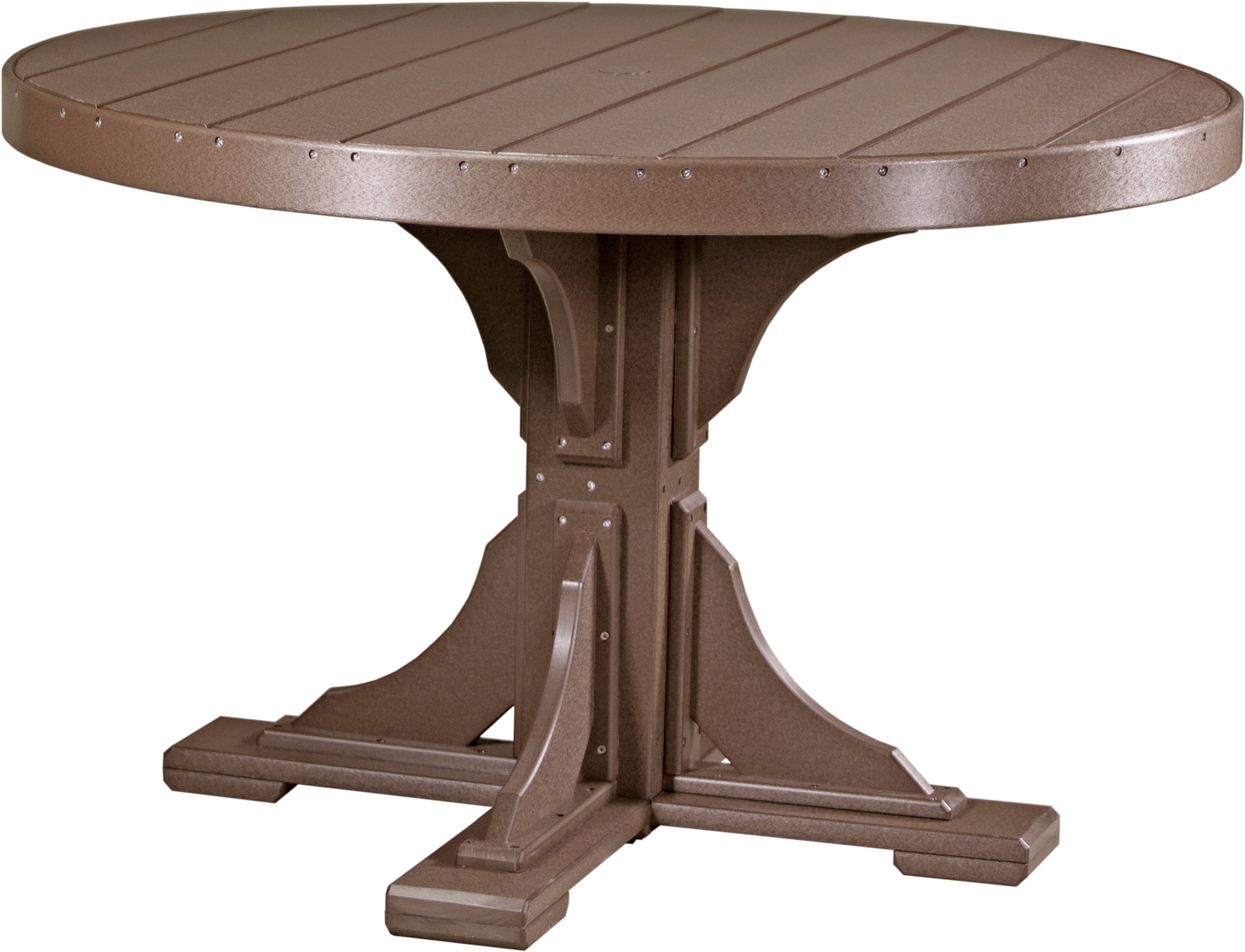 LuxCraft 4' Round Table - Dining Height