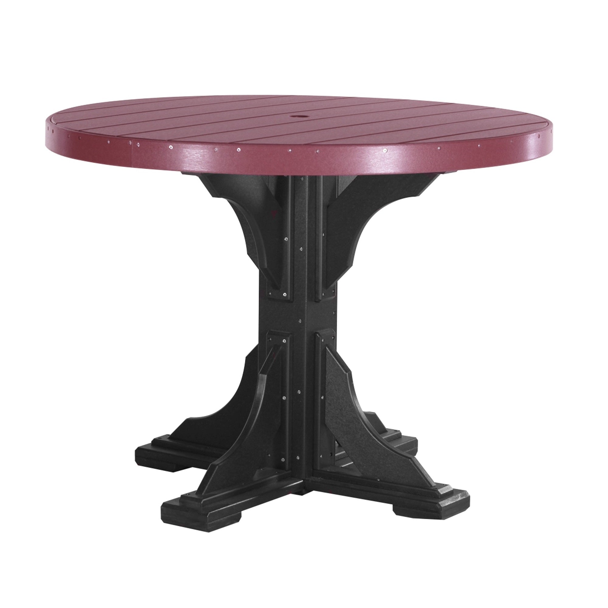 LuxCraft 4' Round Table - Counter Height