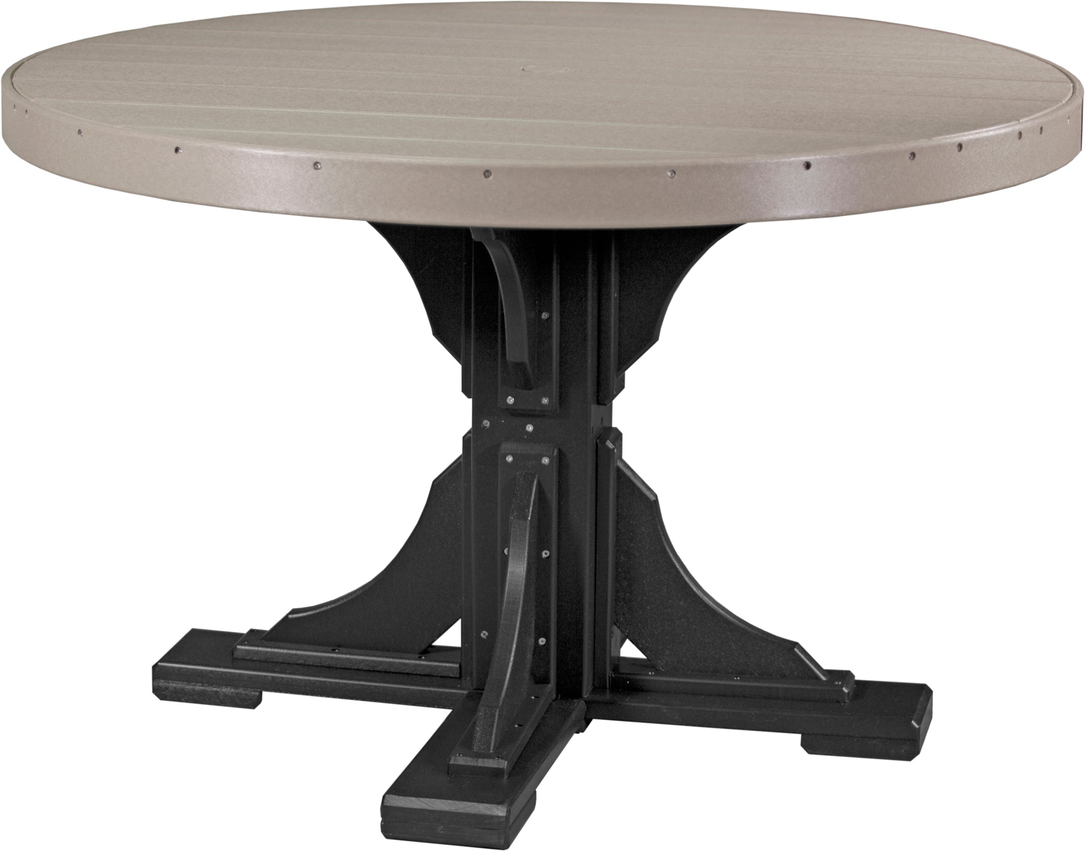 LuxCraft 4' Round Table - Dining Height