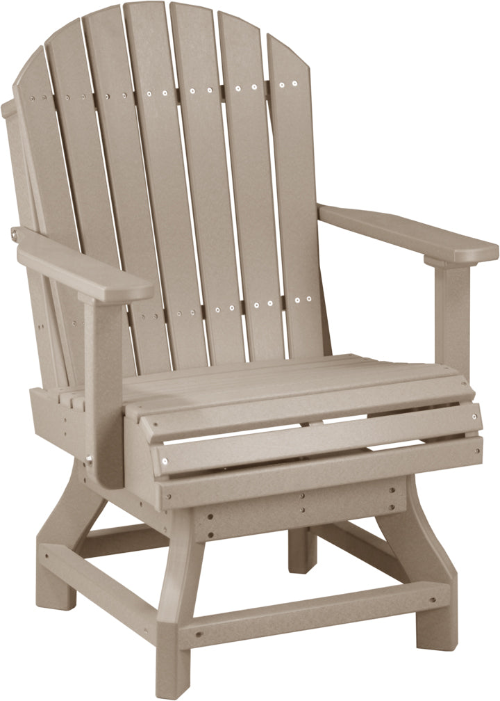 LuxCraft Adirondack Swivel Chair - Dining Height