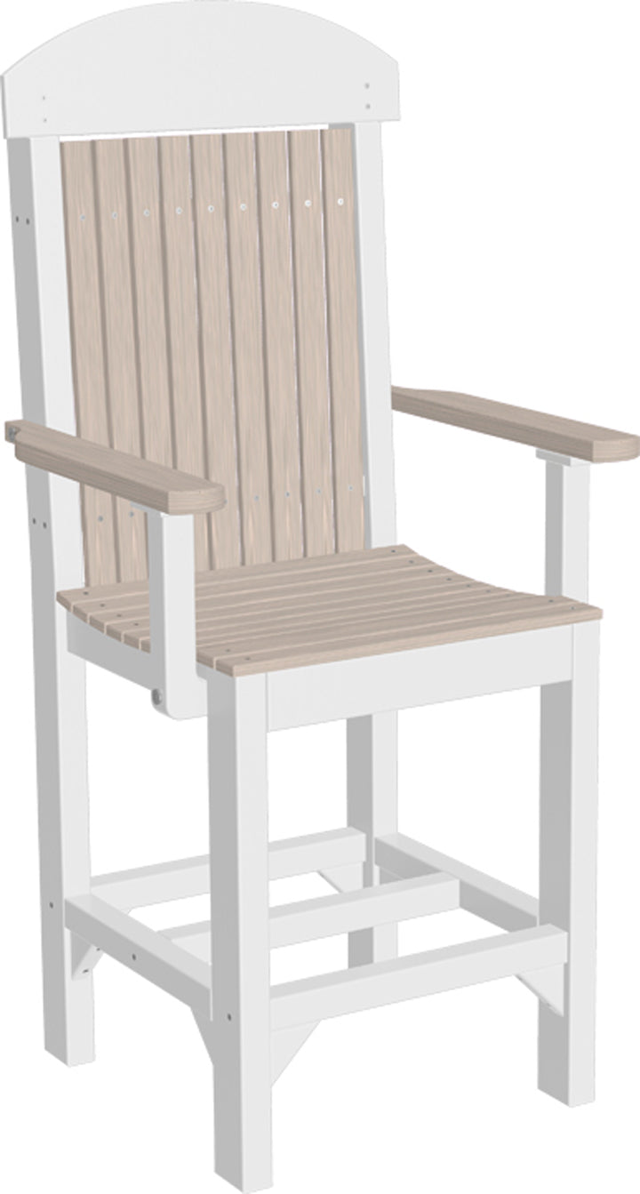 LuxCraft Captain Chair - Counter Height