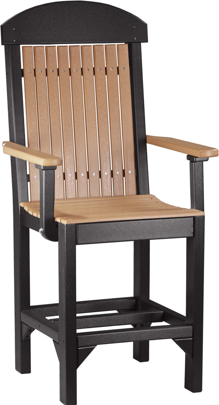 LuxCraft Captain Chair - Counter Height