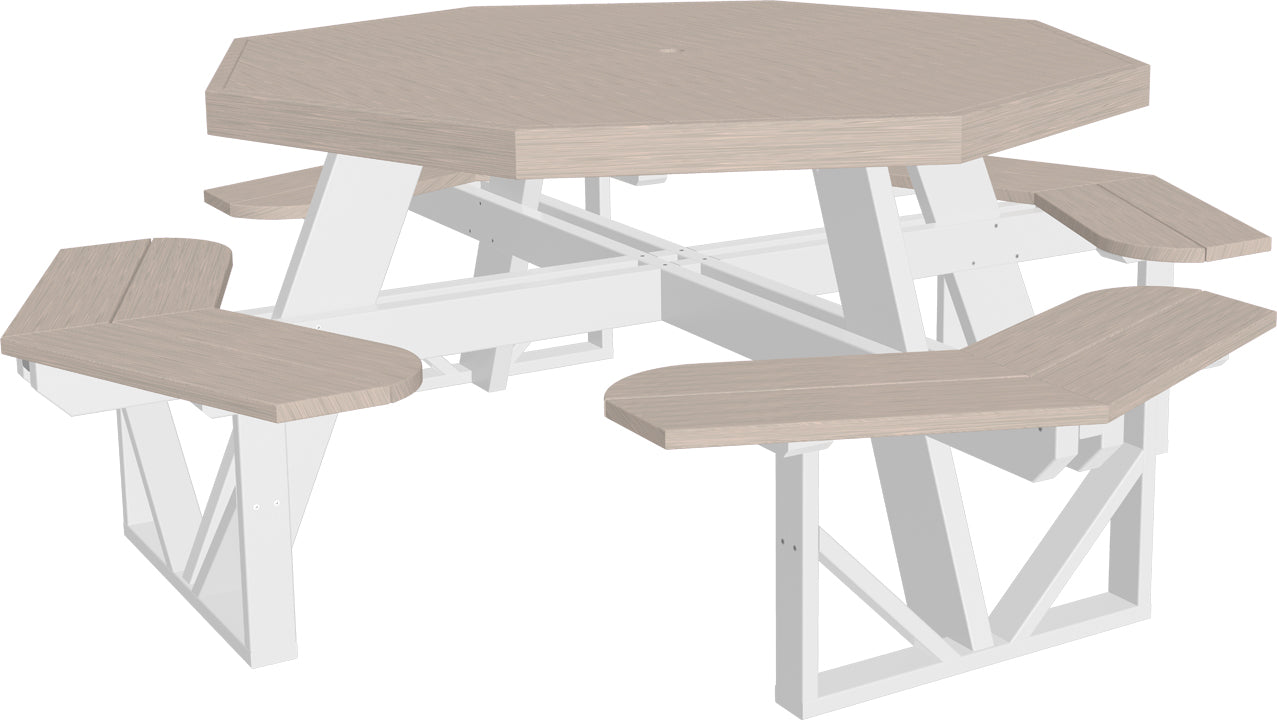 LuxCraft Octagon Picnic Table