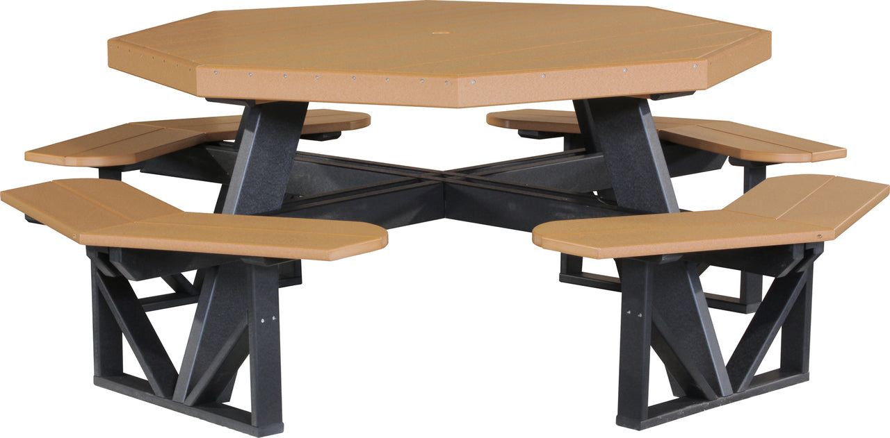 LuxCraft Octagon Picnic Table