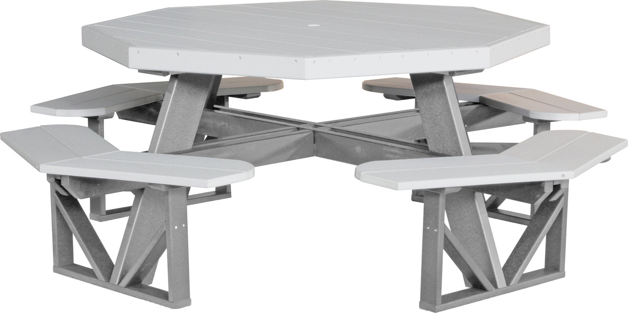 LuxCraft Octagon Picnic Table