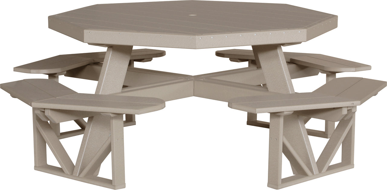 LuxCraft Octagon Picnic Table
