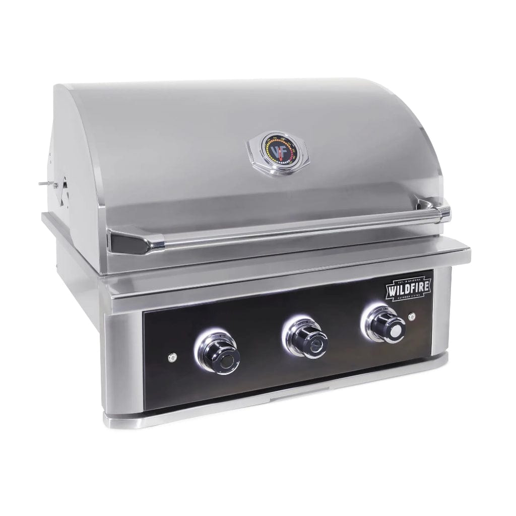 Wildfire The Ranch Pro 30" Gas Grill Black 304 Stainless Steel