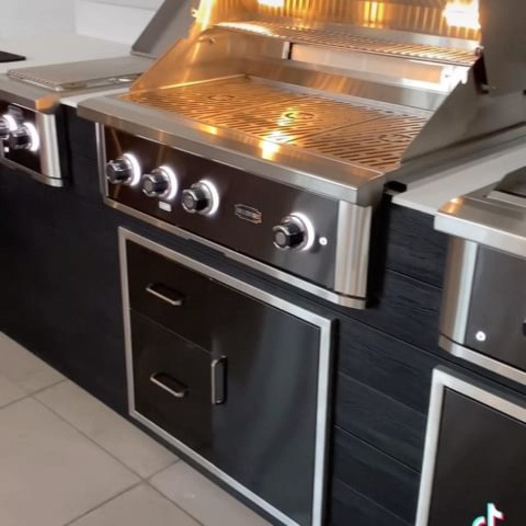 Wildfire The Ranch Pro 36" Gas Grill 304 Black Stainless