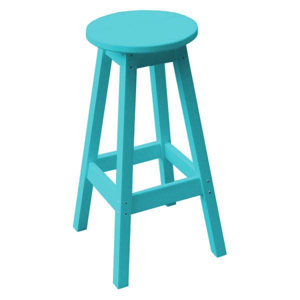 A&L Furniture Recycled Plastic Bar Stool