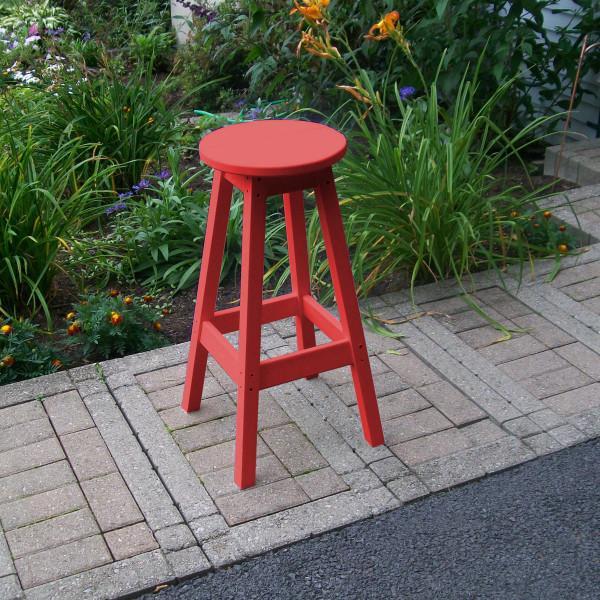 A&L Furniture Recycled Plastic Bar Stool