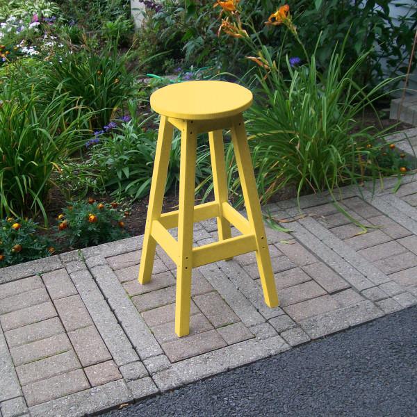 A&L Furniture Recycled Plastic Bar Stool