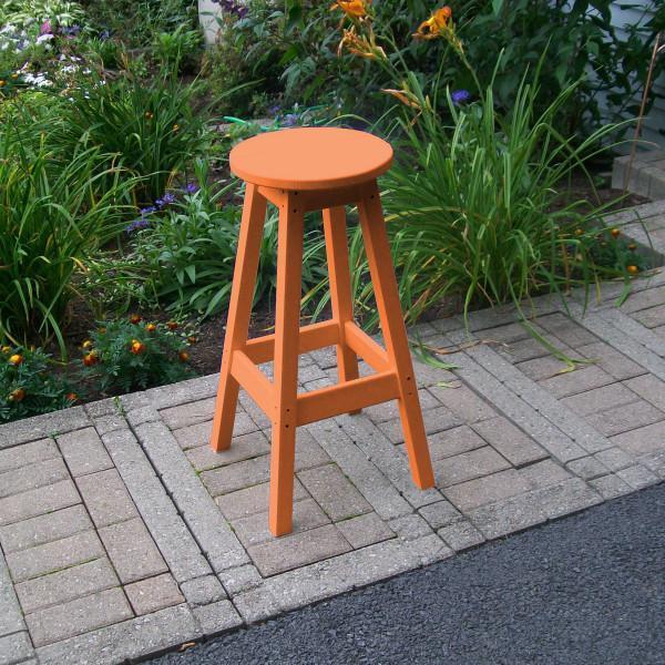 A&L Furniture Recycled Plastic Bar Stool