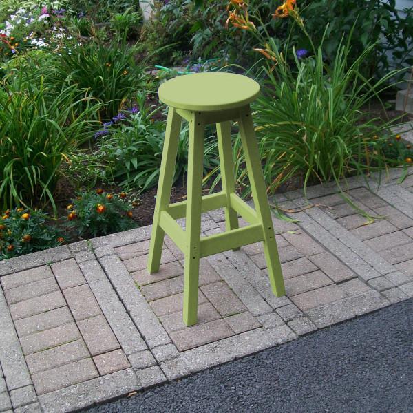 A&L Furniture Recycled Plastic Bar Stool