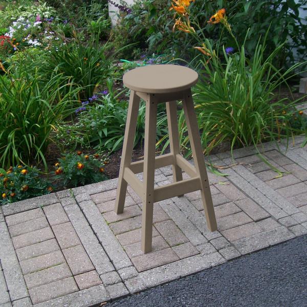 A&L Furniture Recycled Plastic Bar Stool