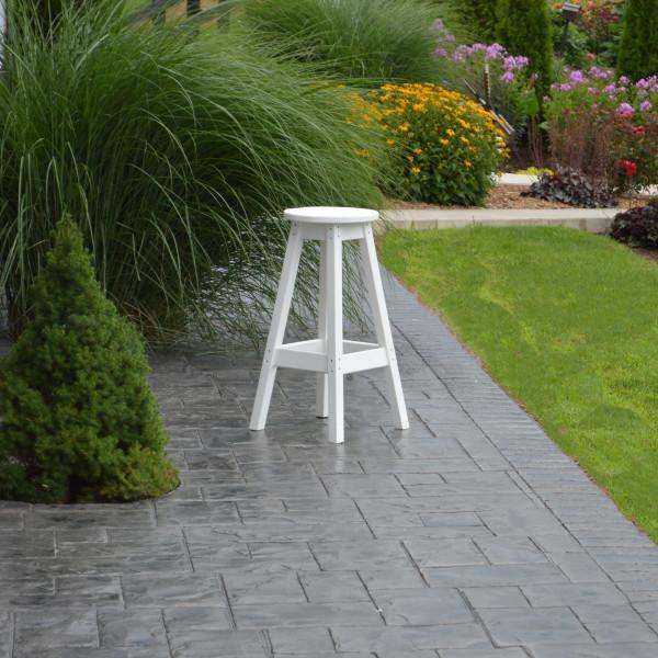 A&L Furniture Recycled Plastic Bar Stool