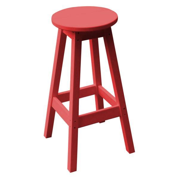 A&L Furniture Recycled Plastic Bar Stool