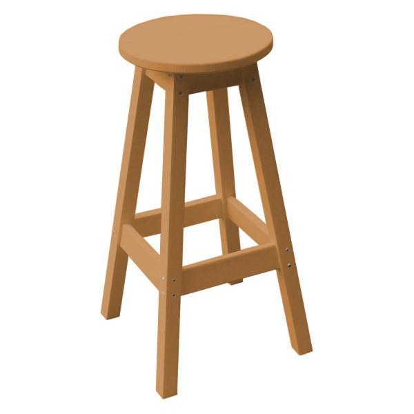 A&L Furniture Recycled Plastic Bar Stool