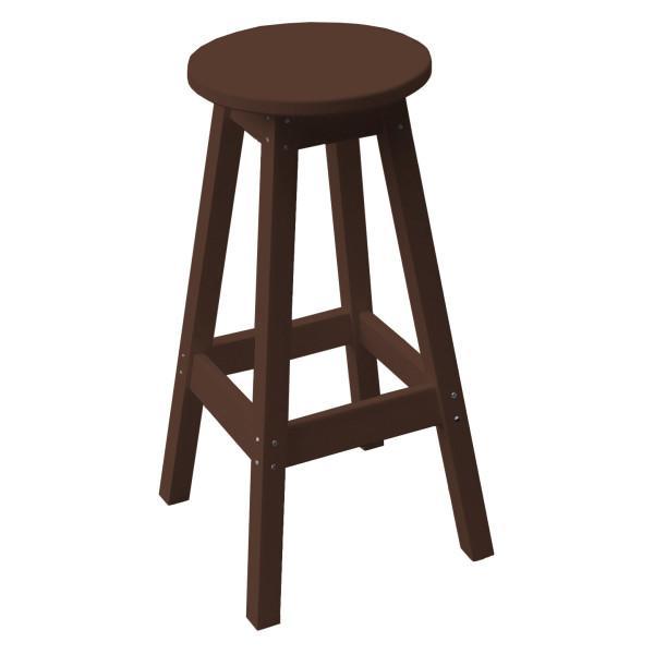 A&L Furniture Recycled Plastic Bar Stool