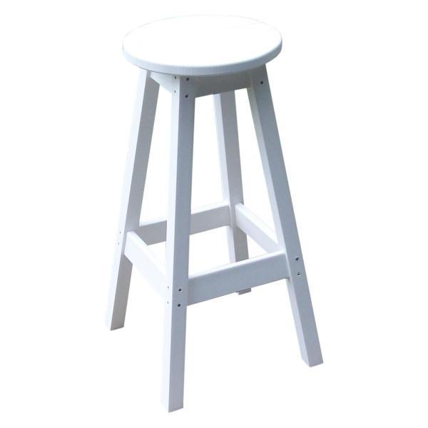 A&L Furniture Recycled Plastic Bar Stool